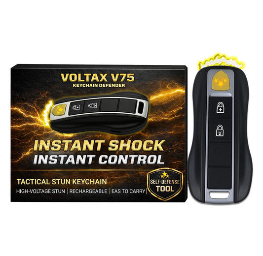 💥 2026 Flash Sale 75% OFF ️🔦Voltax 75M Stun Car Keychain ⚡