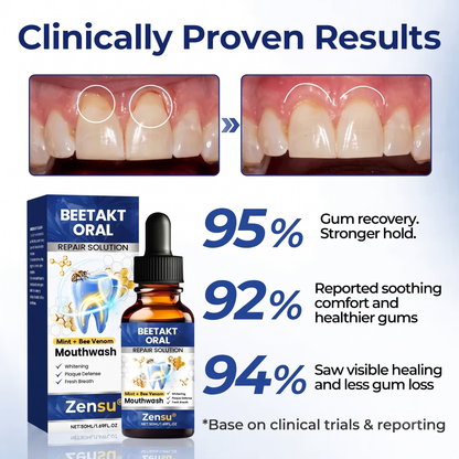 Healthier gums and fresher breath in 14 days or less