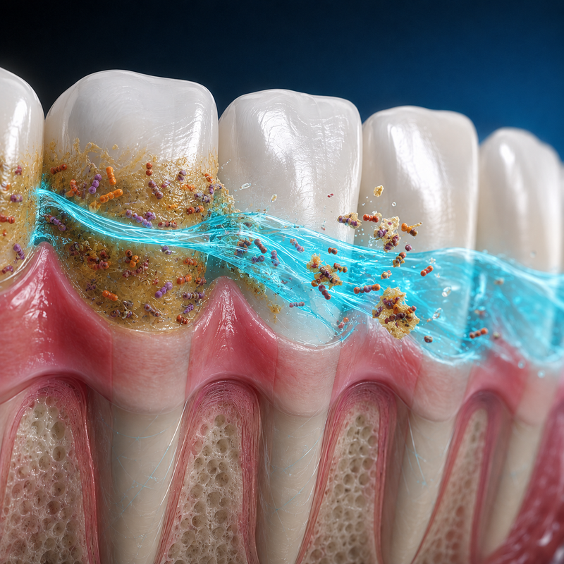 Healthier gums and fresher breath in 14 days or less